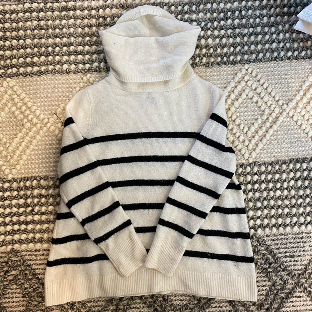 Cozy striped sweater